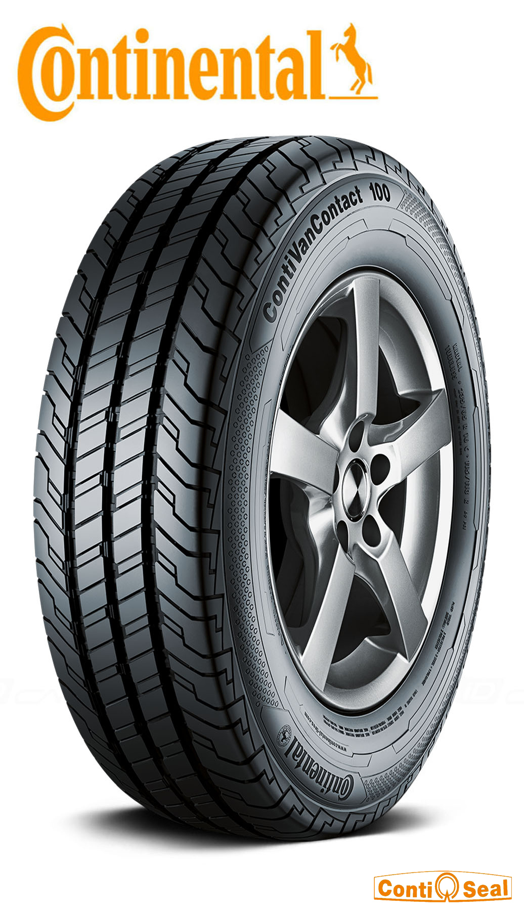 215/65R16C 106/104T ContiVanContact 100 ContiSeal 6PR